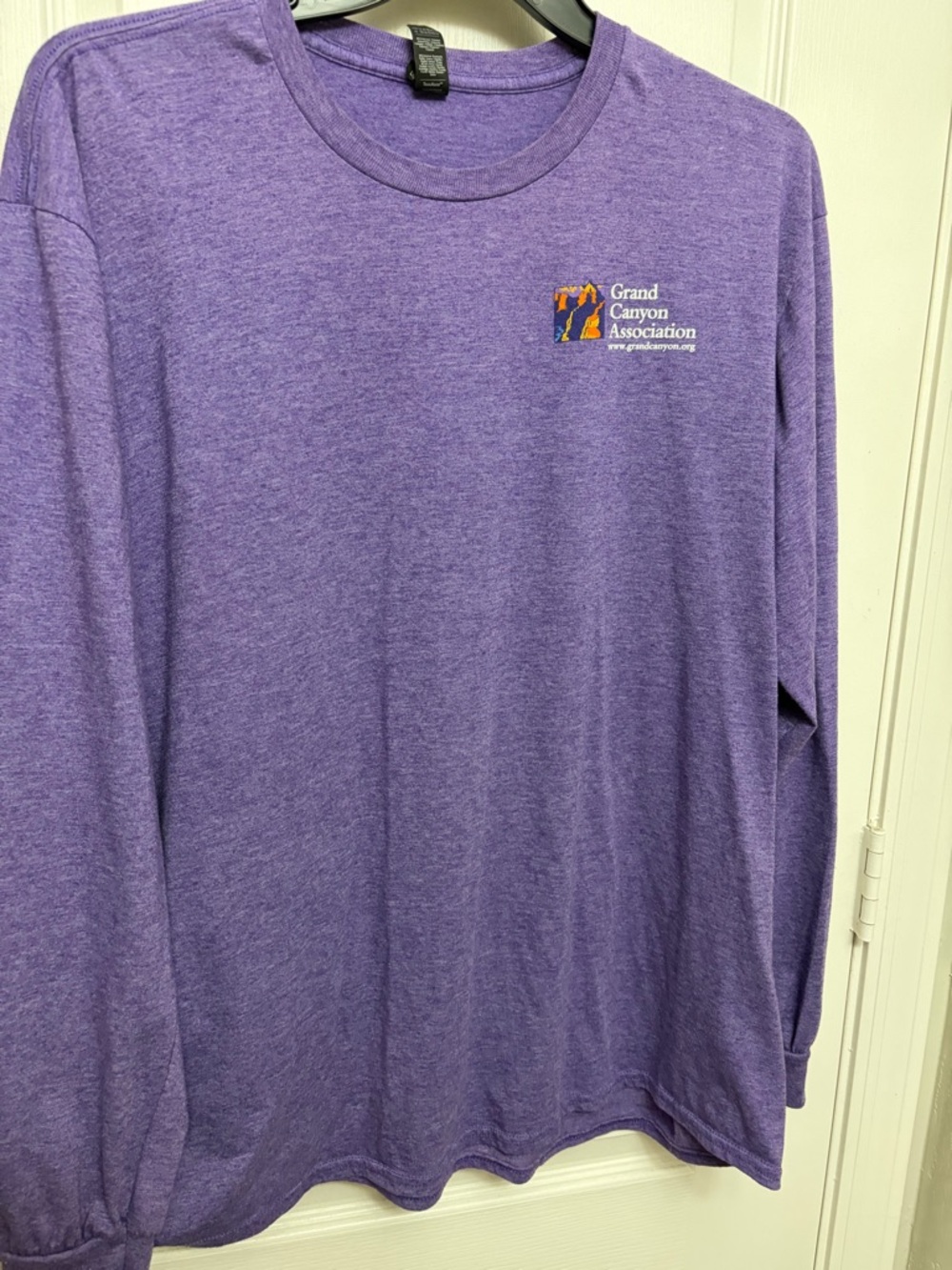 Anvil Purple Grand Canyon Association Long-Sleeve Tee